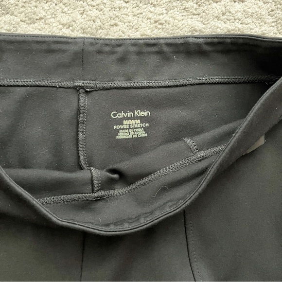 Sleek Calvin Klein Black Power Stretch Skinny Pants - Medium - Picture 4 of 10